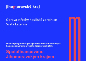 Oprava střechy hasičské zbrojnice Svatá Kateřina