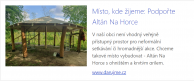 Podpořte Altán Na Horce